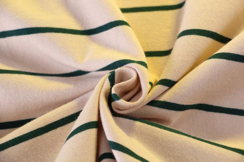 2pcs Toddler Boy Casual Stripe Tee and Belted Shorts Set